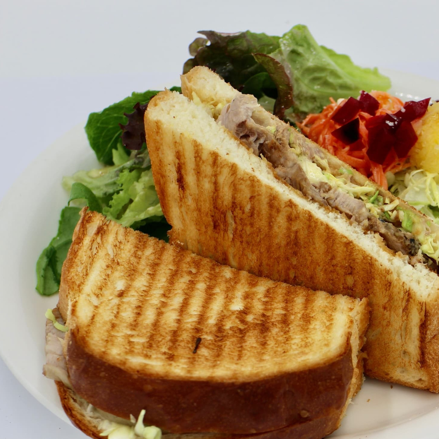 生ハムと高原サラダ