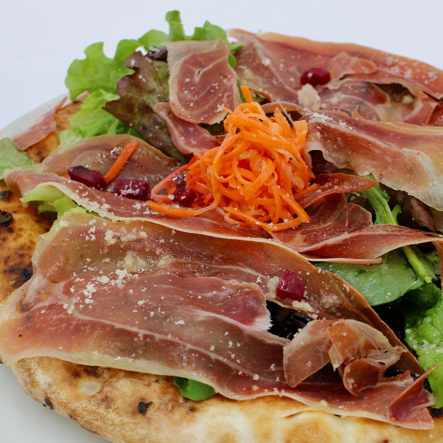 生ハムと高原サラダ